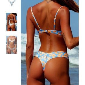 Blackbough Baby Blue Splash Bikini
